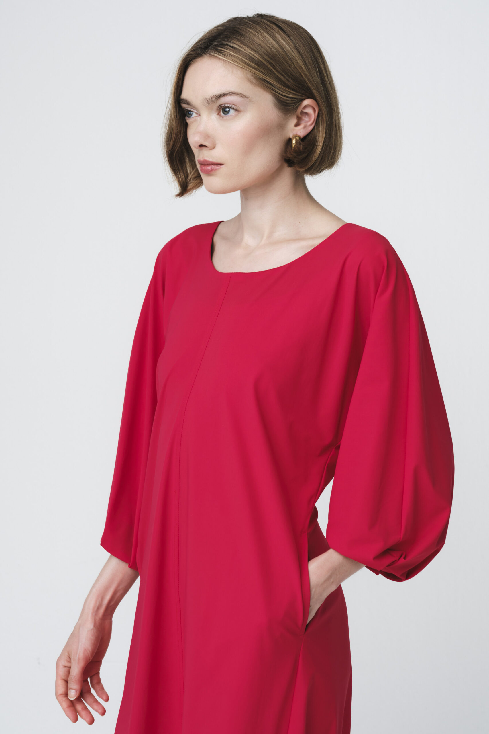 Jane Lushka Lide Dress tech jersey let op 2 kleuren! red en black - Afbeelding 6