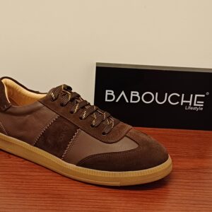 BaBouche Luma 163- Dark brown sneaker