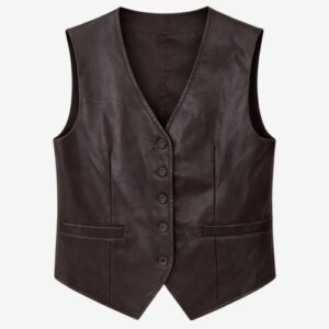 JANE LUSHKA Arian eco leather vest