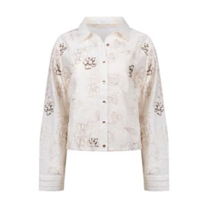 Nukus Aaliya blouse off white