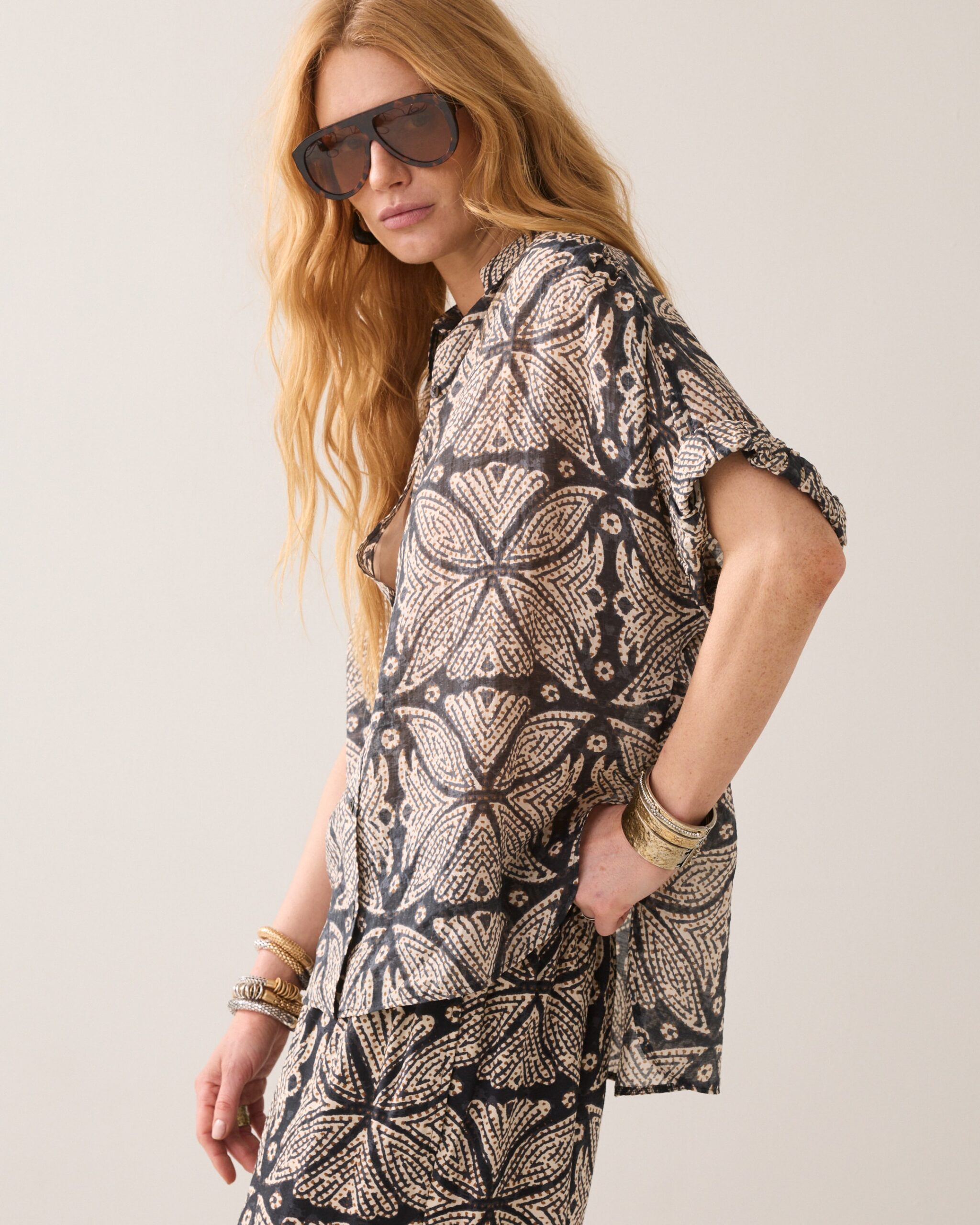 Summum 2s3498-12447 Blouse print - Afbeelding 2