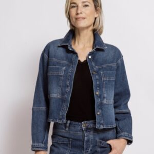Zhrill louie blouse jasje blue