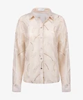 Nukus Aysha blouse Feathers Sand