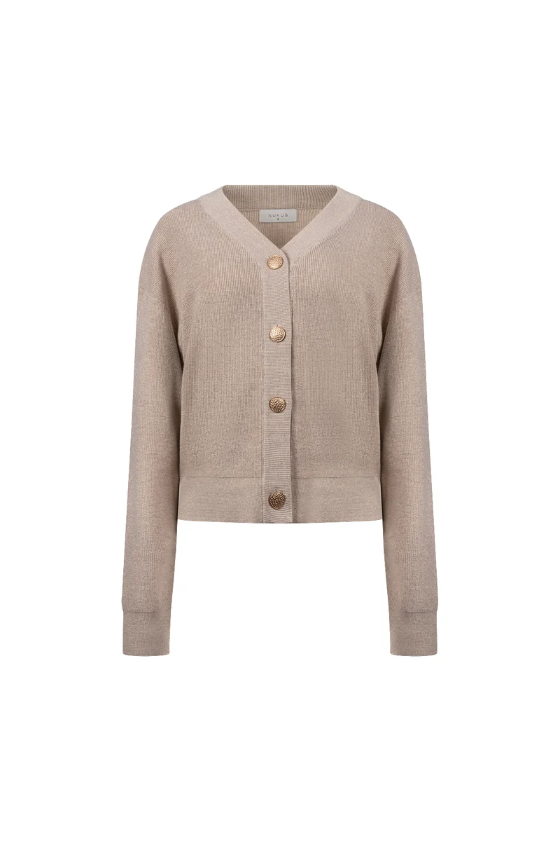 Nukus Willa Cardigan sand