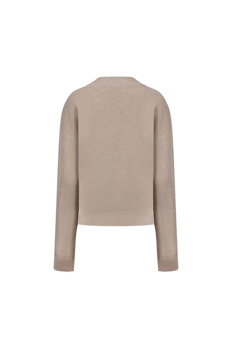 Nukus Willa Cardigan sand - Afbeelding 2