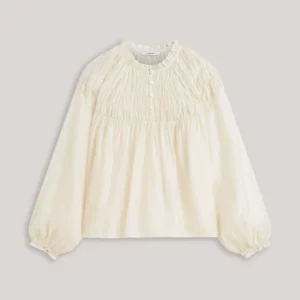 Summum blouse Smock top ivory  2s3571-12575